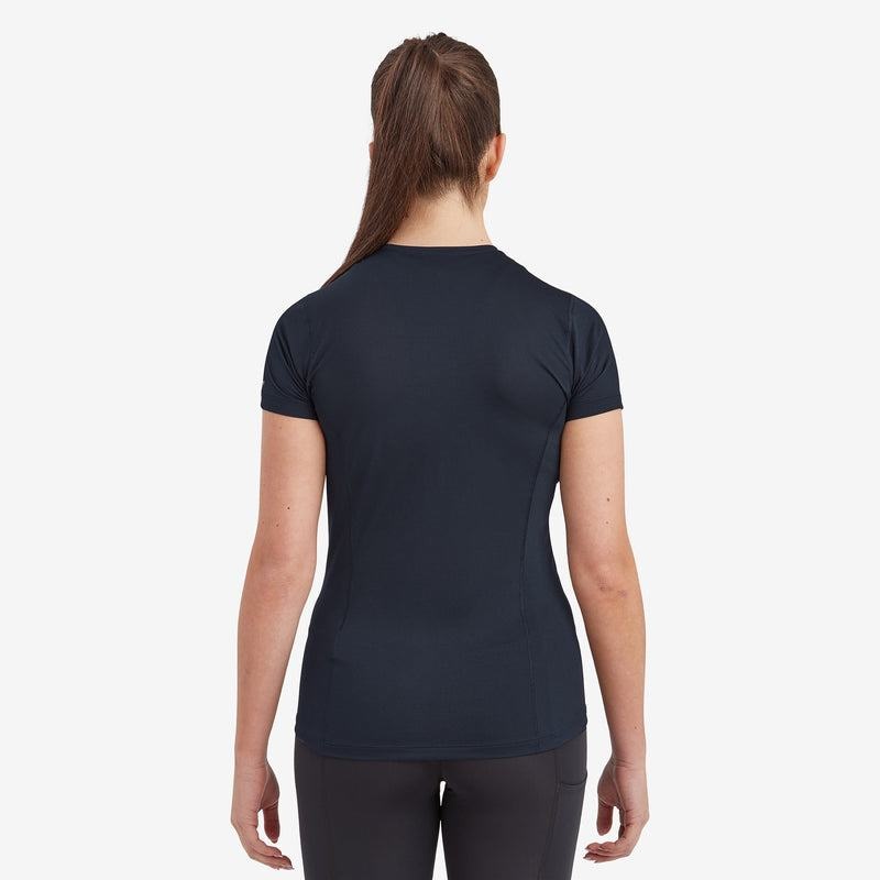 Dark Blue Women's Montane Dart Lite T Shirts | HXN4587FR