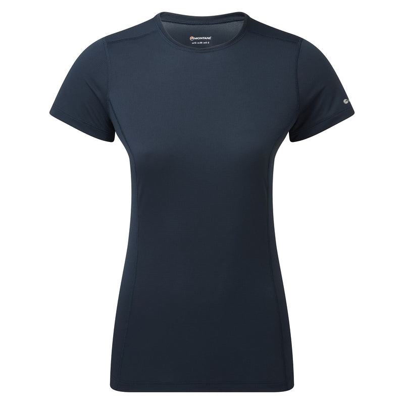 Dark Blue Women\'s Montane Dart Lite T Shirts | HXN4587FR