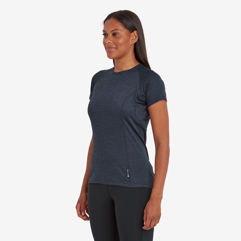 Dark Blue Women's Montane Dart T Shirts | BIF2028FS