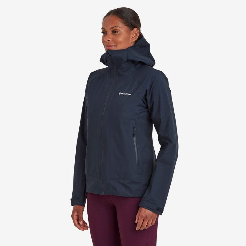 Dark Blue Women's Montane Phase Lite Waterproof Jackets | PRE9019IK