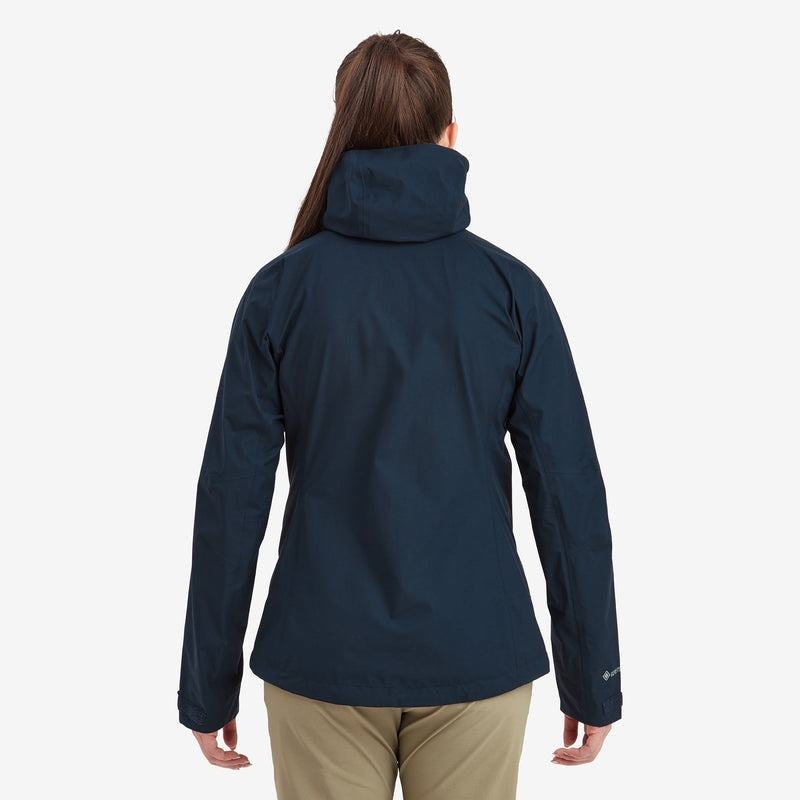 Dark Blue Women's Montane Spirit Lite Waterproof Jackets | DMA8796OE