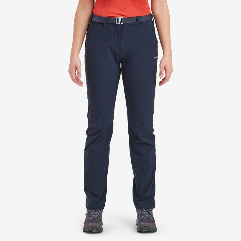 Dark Blue Women's Montane Terra Stretch Lite Trousers | ARE9571RJ