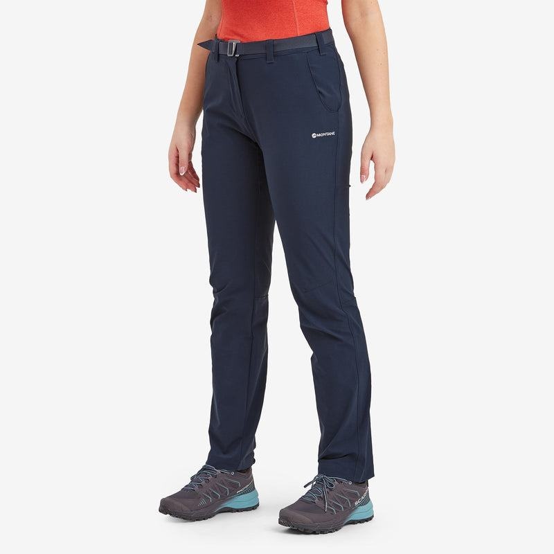 Dark Blue Women's Montane Terra Stretch Lite Trousers | ARE9571RJ