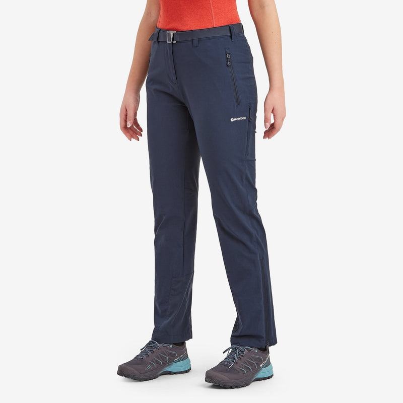 Dark Blue Women's Montane Terra Stretch Trousers | AVQ9994KR