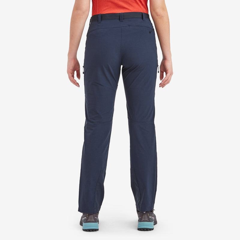 Dark Blue Women's Montane Terra Stretch Trousers | AVQ9994KR