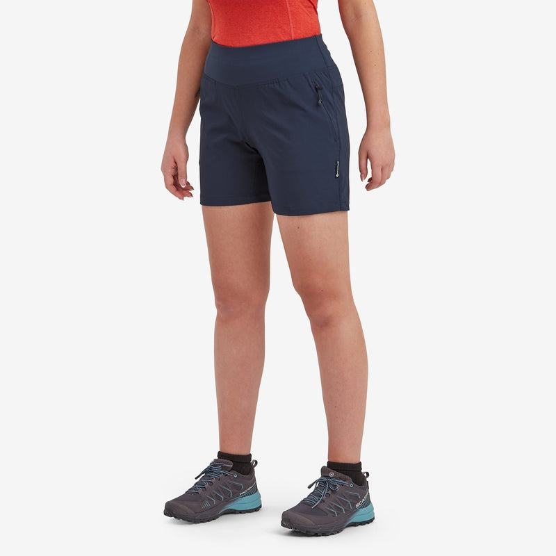 Dark Blue Women's Montane Tucana Lite Shorts | SGO7068NH