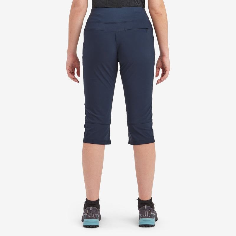 Dark Blue Women's Montane Tucana Lite Stretch Capri 3/4 Leggings | NHA6234OT