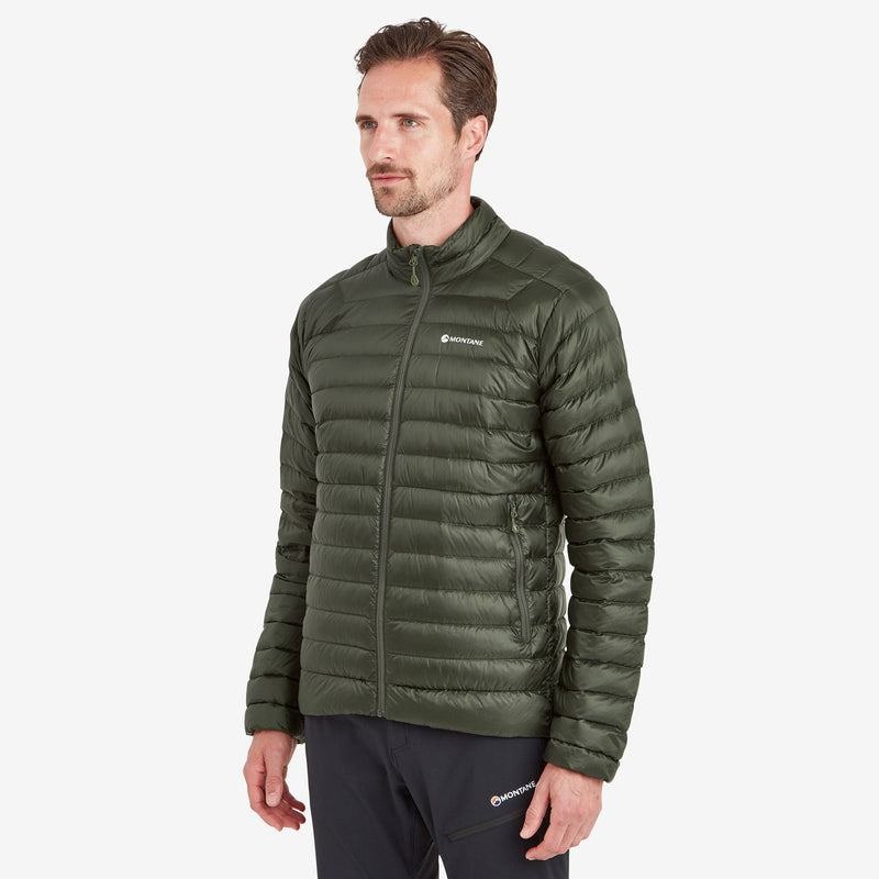 Dark Green Men's Montane Anti-Freeze Down Jackets | WOH828BV