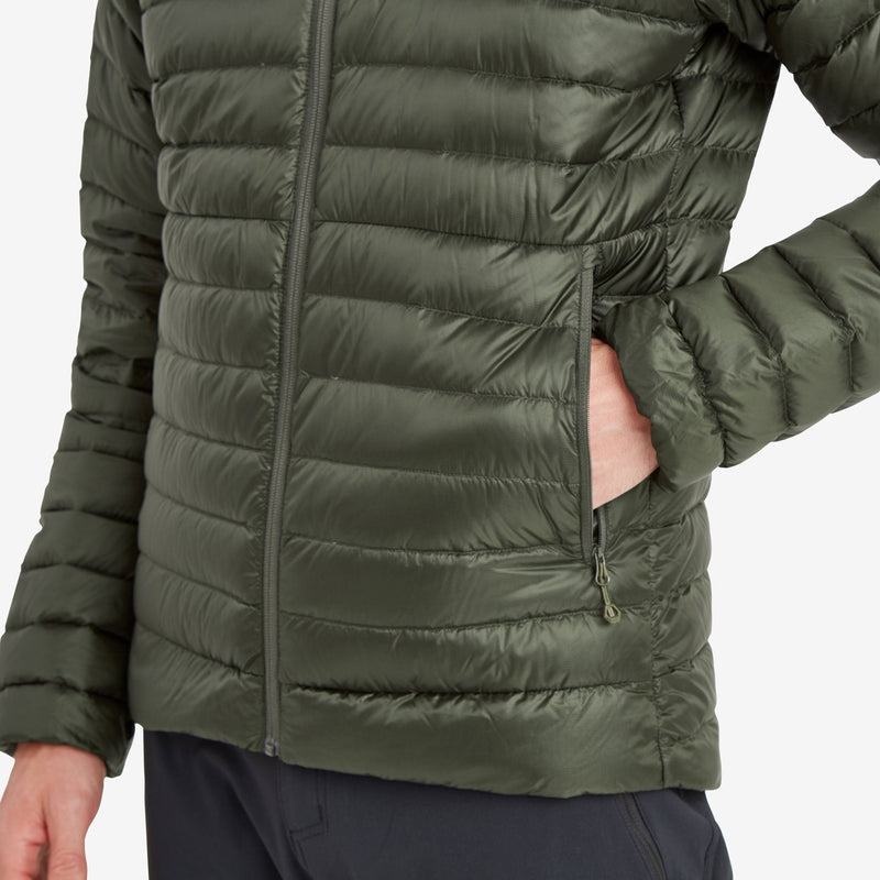 Dark Green Men's Montane Anti-Freeze Down Jackets | WOH828BV