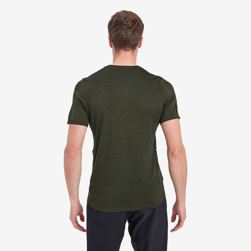 Dark Green Men's Montane Dart T Shirts | PYZ1165AC