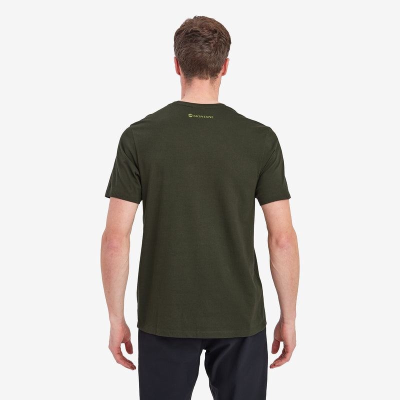 Dark Green Men's Montane Forest T Shirts | FXO9722ZV