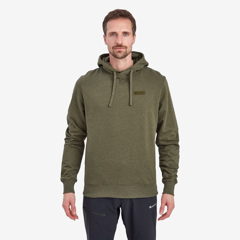 Dark Green Men's Montane Mono Logo Hoodie | WXZ2361UR