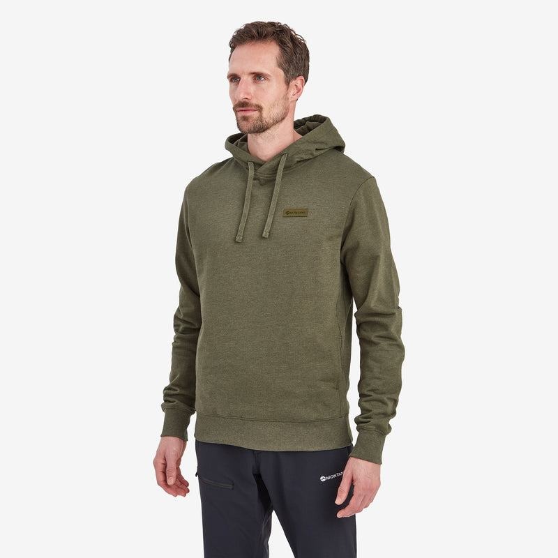 Dark Green Men's Montane Mono Logo Hoodie | WXZ2361UR