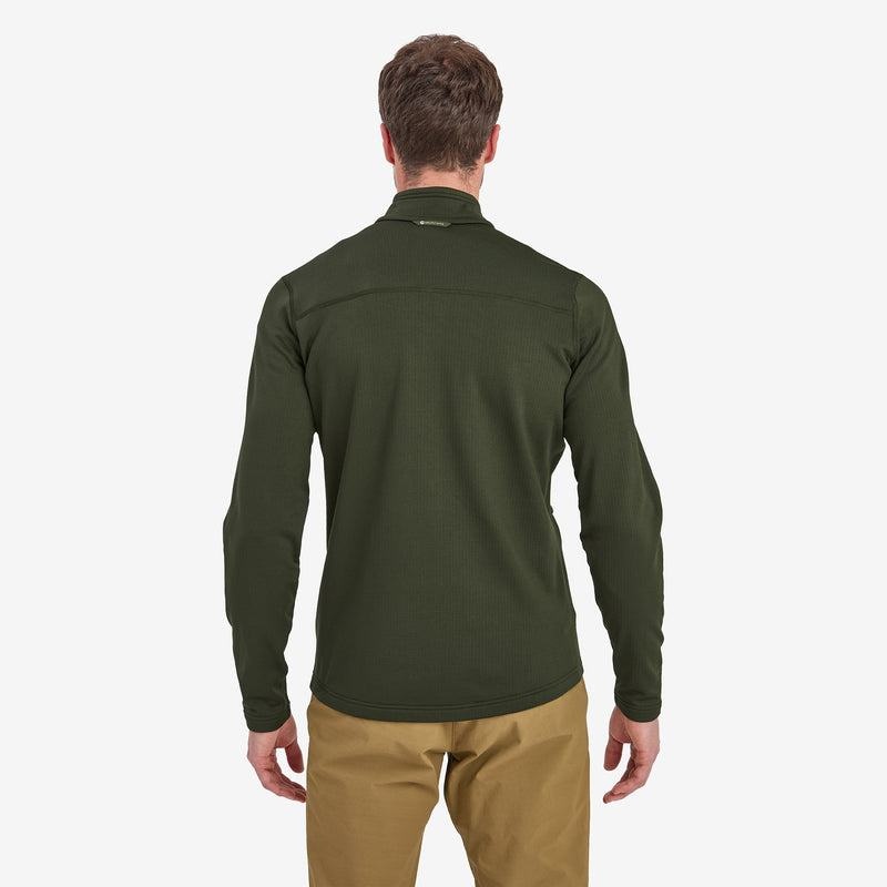 Dark Green Men's Montane Protium Fleece Jackets | NZL4427YW