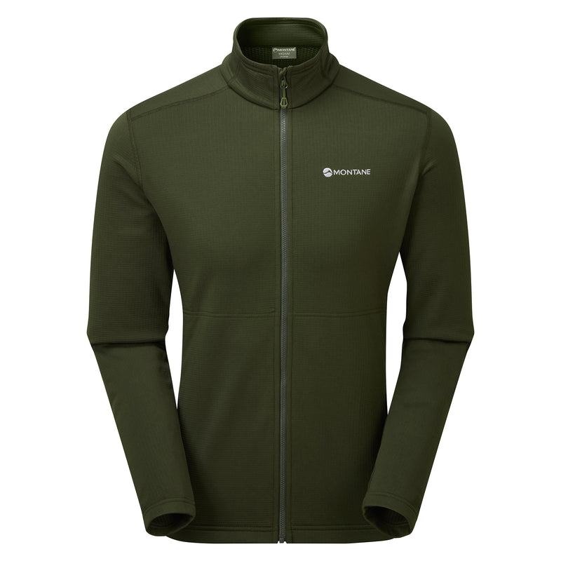 Dark Green Men\'s Montane Protium Fleece Jackets | NZL4427YW