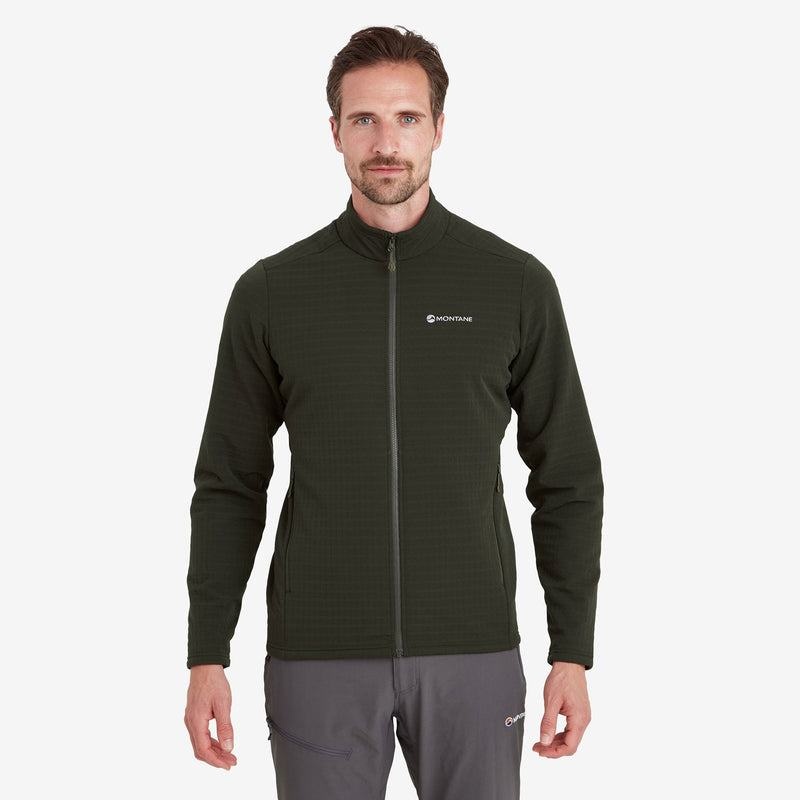 Dark Green Men's Montane Protium XT Fleece Jackets | KSG1891YH