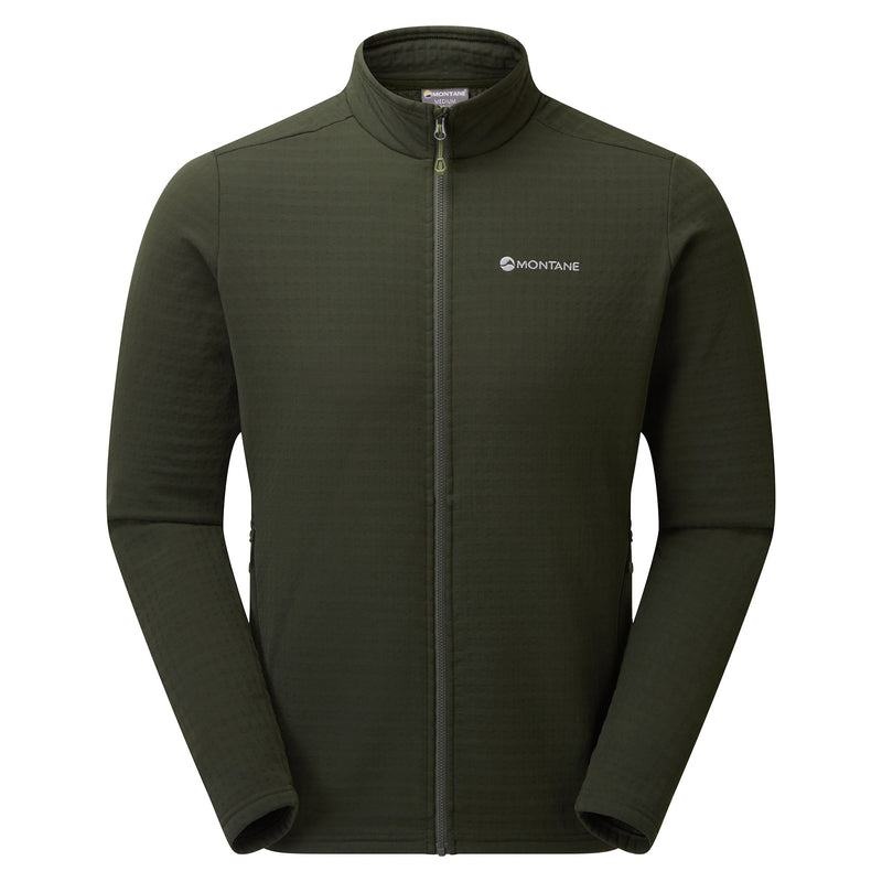 Dark Green Men\'s Montane Protium XT Fleece Jackets | KSG1891YH