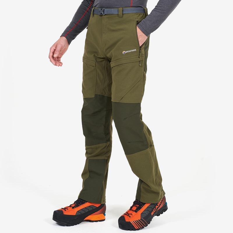 Dark Green Men's Montane Super Terra Pants | IAT3476NE