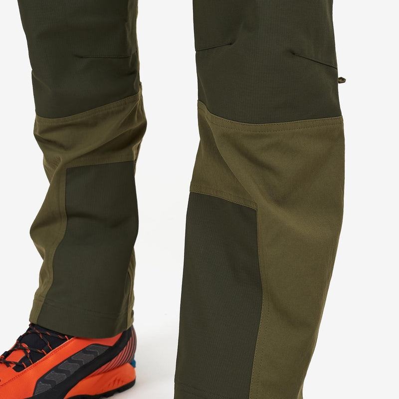 Dark Green Men's Montane Super Terra Pants | IAT3476NE