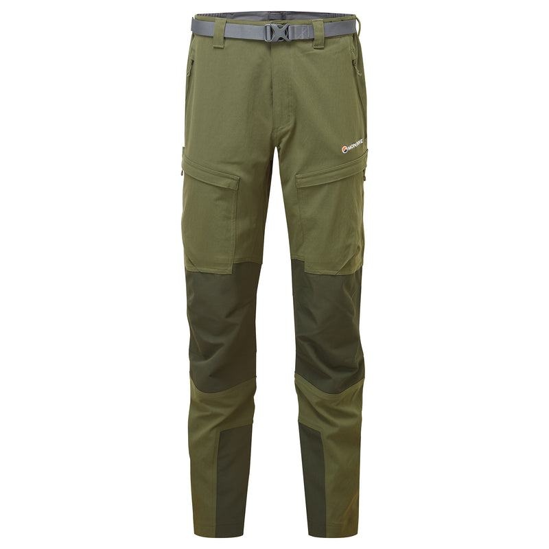 Dark Green Men\'s Montane Super Terra Pants | IAT3476NE