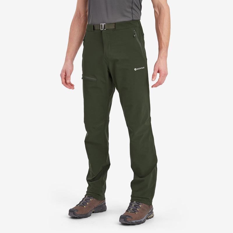 Dark Green Men's Montane Tenacity Pants | PCP6210CU