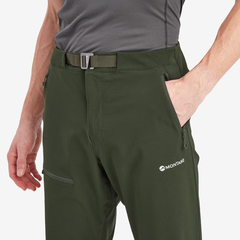 Dark Green Men's Montane Tenacity Pants | PCP6210CU