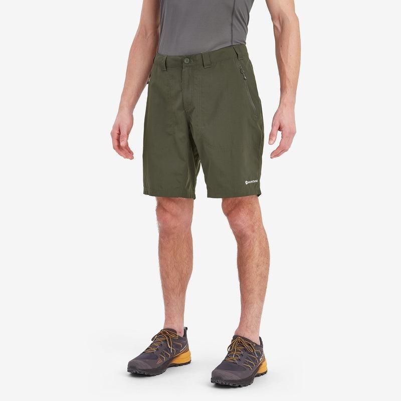 Dark Green Men's Montane Terra Shorts | SVN4053PW