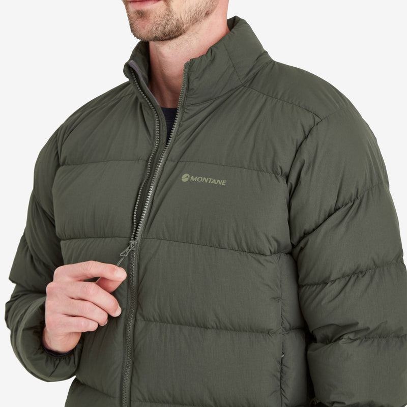 Dark Green Men's Montane Tundra Down Jackets | IES9224TG