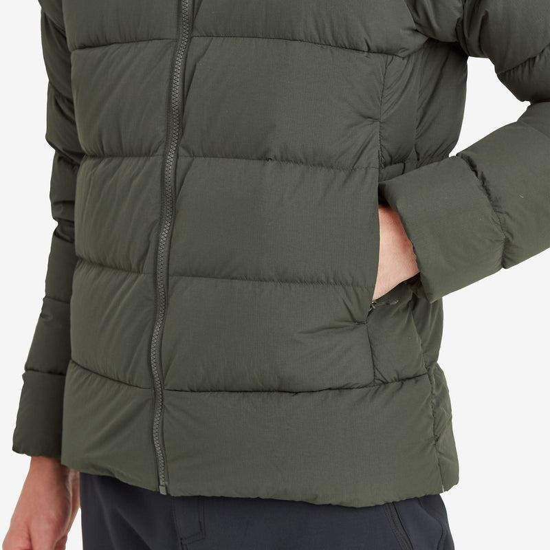 Dark Green Men's Montane Tundra Down Jackets | IES9224TG