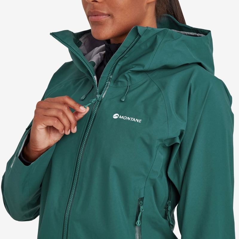 Dark Green Women's Montane Phase XT Waterproof Jackets | BFG4398OS