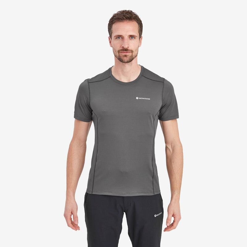 Dark Grey Men's Montane Dart Lite T Shirts | WQS6655EA