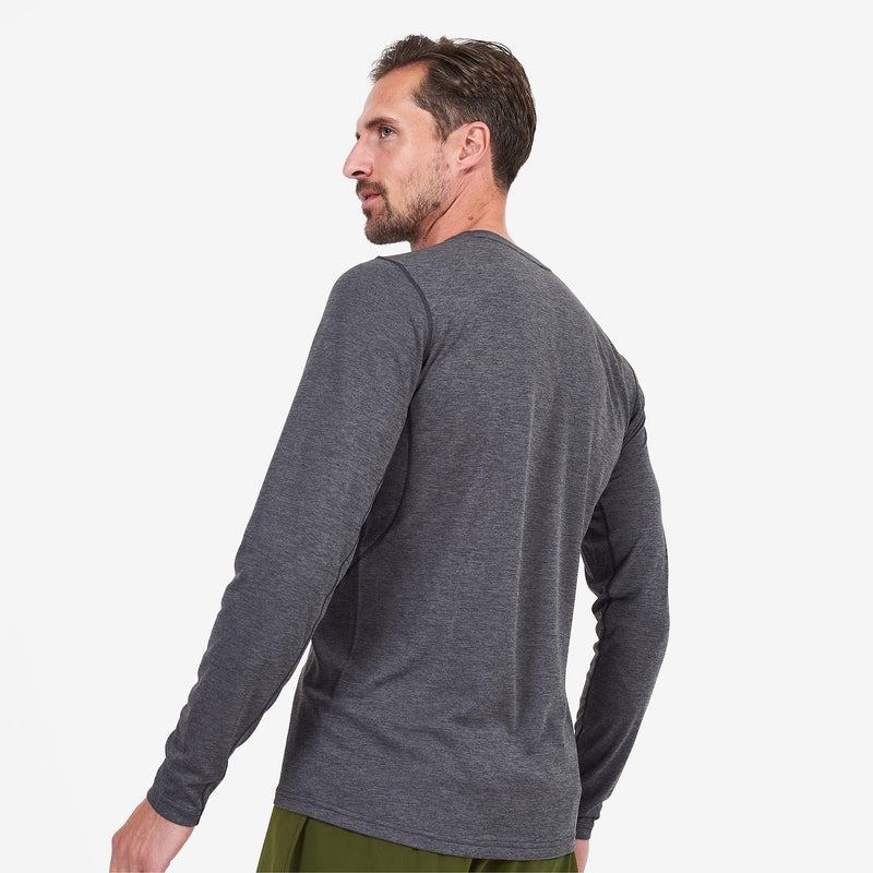 Dark Grey Men's Montane Dart Long Sleeve T Shirts | KVT5161EN