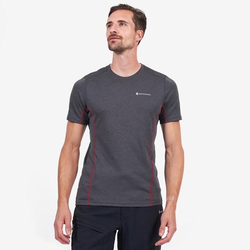 Dark Grey Men's Montane Dart T Shirts | RYR226EW