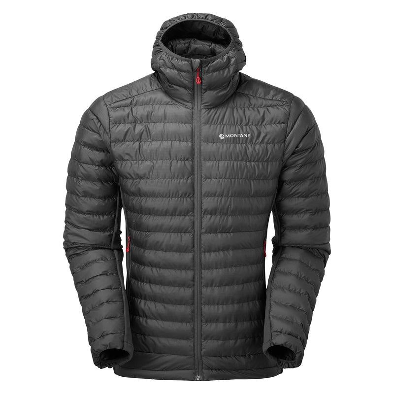 Dark Grey Men\'s Montane Icarus Lite Hooded Jackets | IOW7050OH