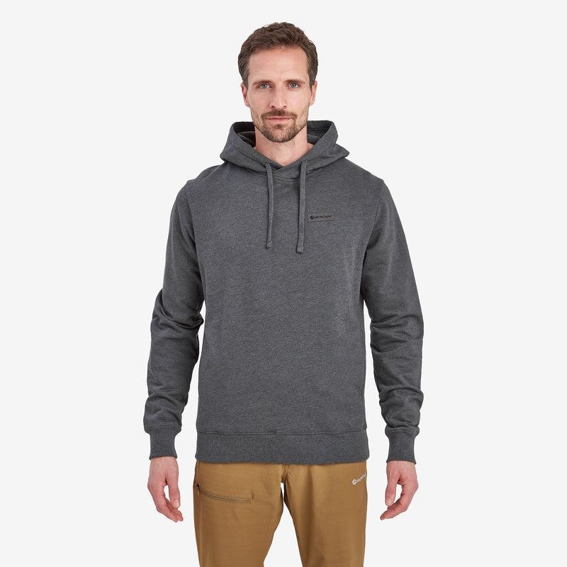 Dark Grey Men's Montane Mono Logo Hoodie | DYL9639UW