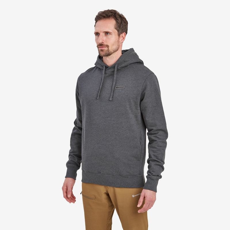 Dark Grey Men's Montane Mono Logo Hoodie | DYL9639UW