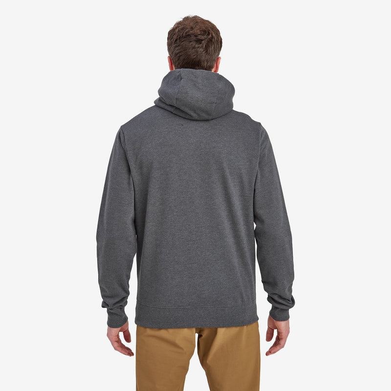 Dark Grey Men's Montane Mono Logo Hoodie | DYL9639UW