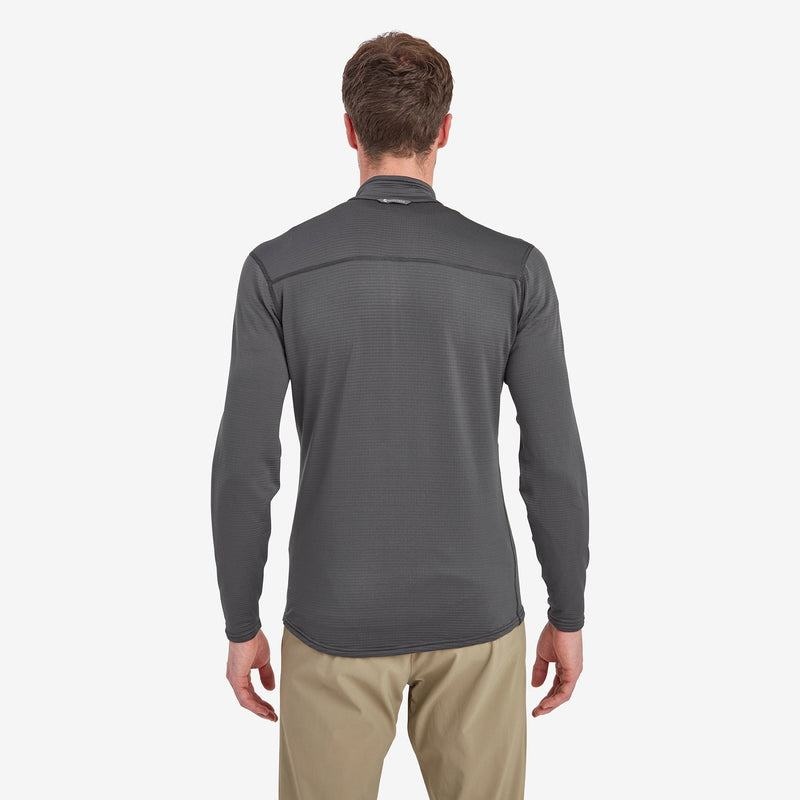 Dark Grey Men's Montane Protium Lite Pull On Fleece | PQF9697AM