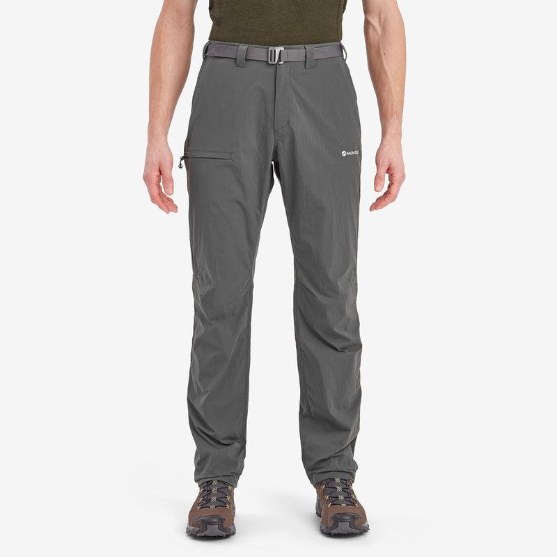 Dark Grey Men's Montane Terra Lite Pants | TQT953AB