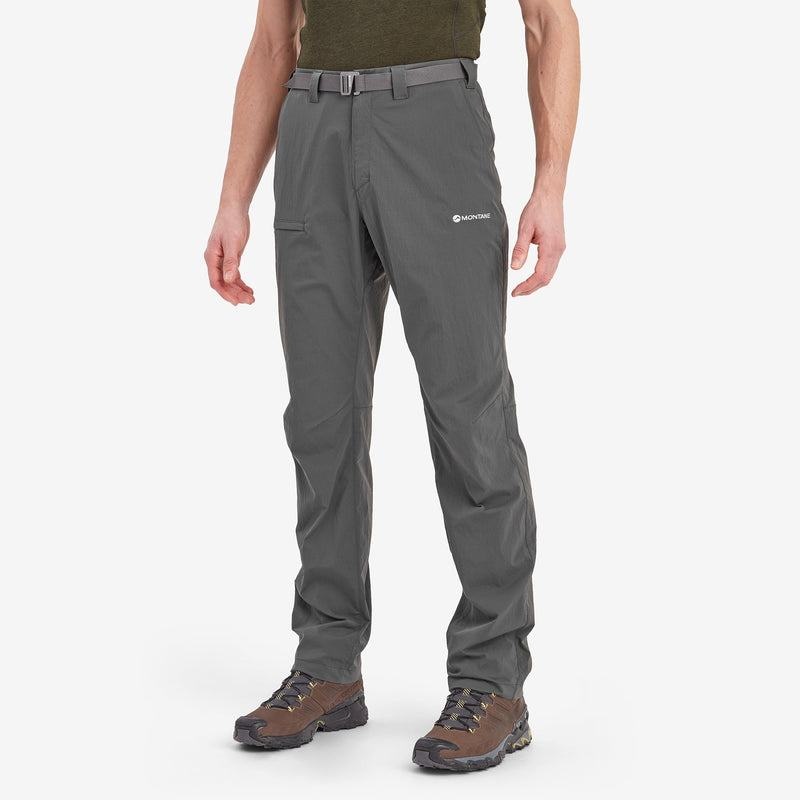 Dark Grey Men's Montane Terra Lite Pants | TQT953AB