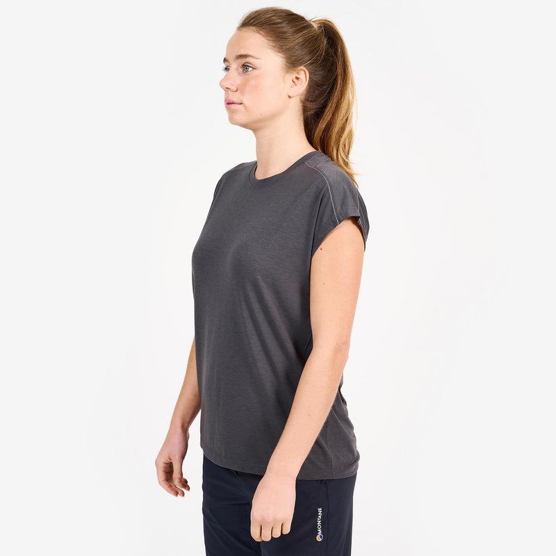 Dark Grey Women's Montane Mira T Shirts | EZA6291OY