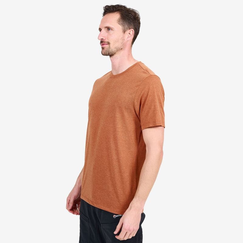 Dark Orange Men's Montane Phase T Shirts | UZC5679PC