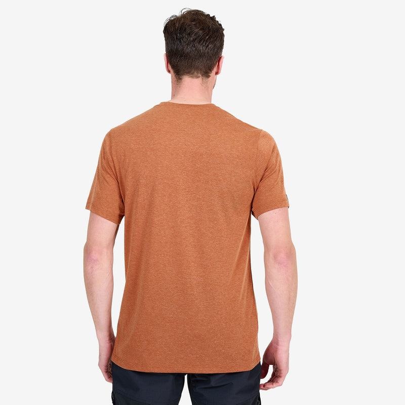 Dark Orange Men's Montane Phase T Shirts | UZC5679PC