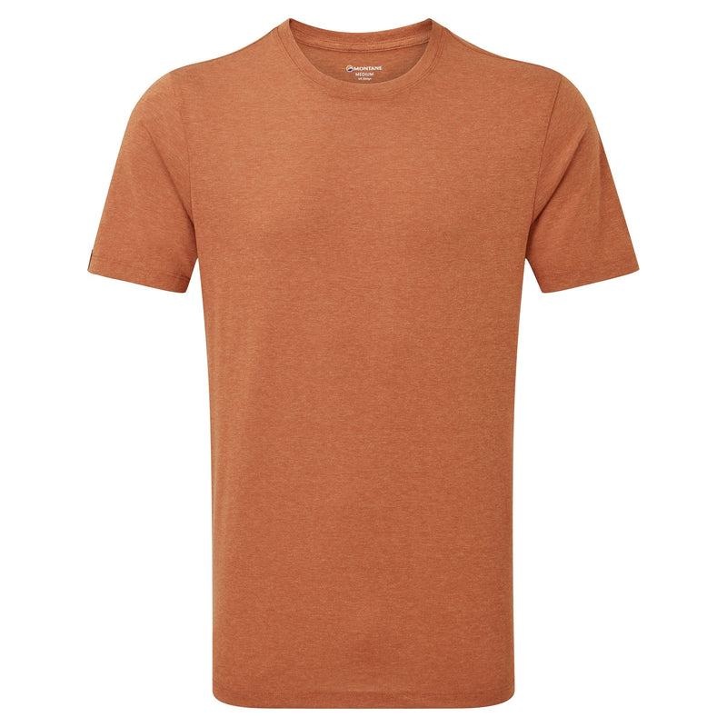 Dark Orange Men\'s Montane Phase T Shirts | UZC5679PC