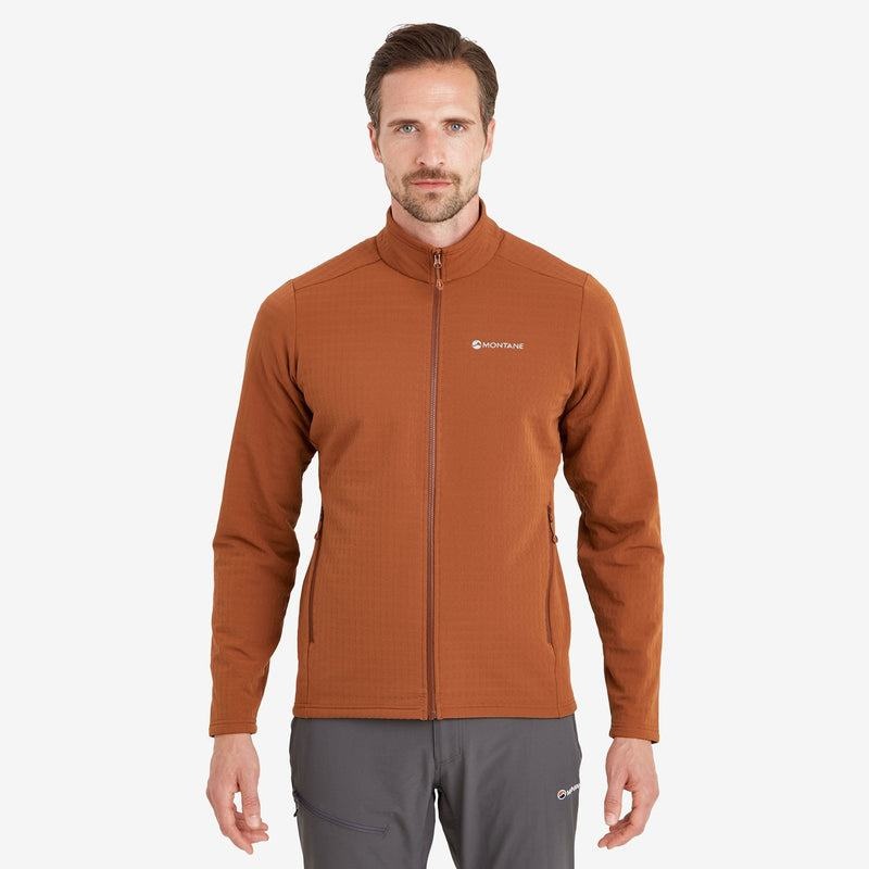 Dark Orange Men's Montane Protium XT Fleece Jackets | AHR9871IS