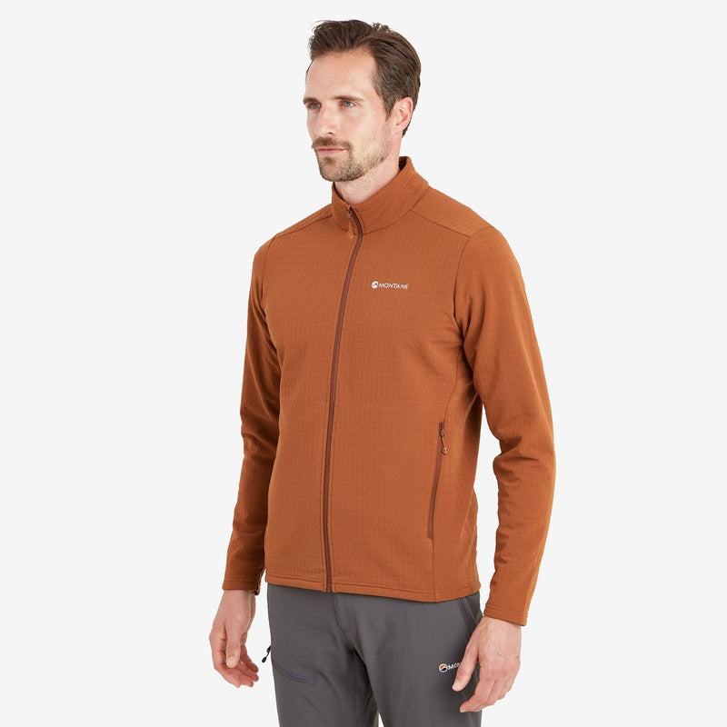 Dark Orange Men's Montane Protium XT Fleece Jackets | AHR9871IS