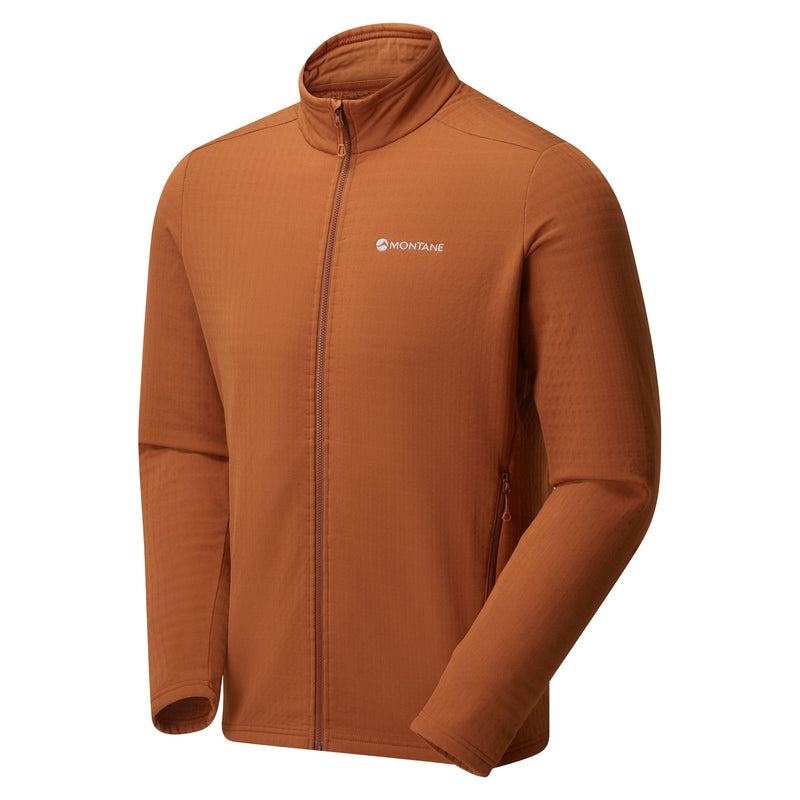 Dark Orange Men's Montane Protium XT Fleece Jackets | AHR9871IS