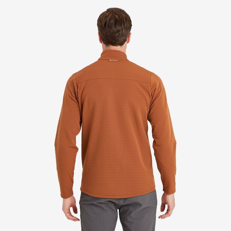 Dark Orange Men's Montane Protium XT Fleece Jackets | AHR9871IS