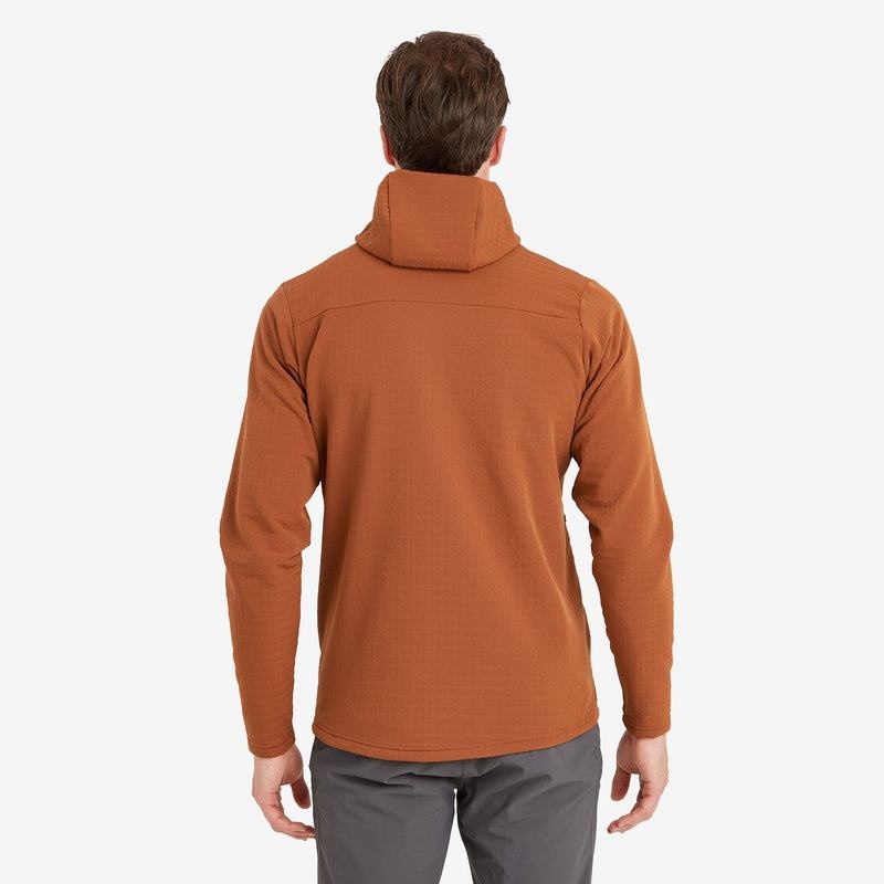 Dark Orange Men's Montane Protium XT Hooded Fleece Jackets | EXP3953HE