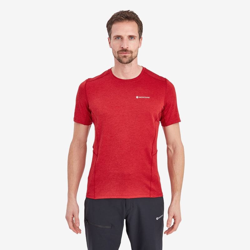 Dark Red Men's Montane Dart T Shirts | AFX1061FB